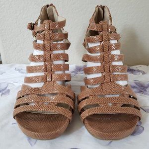 KENNETH COLE REACTION HIGH HEEL Sandals Sz 8M